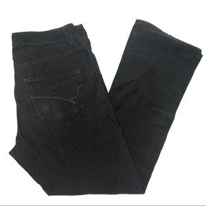 Billabong Straight Leg Regular Fit Black Corduroy Pant